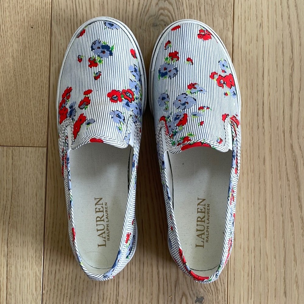 Ralph Lauren Slip On Sneakers